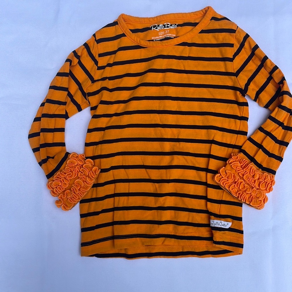 Ruffle Butts 3T Halloween Longsleeve